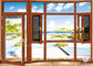 Heat Insulation 6063-T5 Aluminium Windows And Doors With Stainless Steel Security Mesh