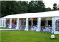 Custom 100 - 500 People Outside Party Tents , Powder Coated Large Party Tents